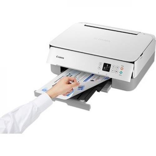 Canon PIXMA TS TS5320 White Inkjet Multifunction Printer   Color Top/500