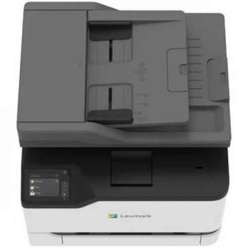 Lexmark CX431adw Laser Multifunction Printer Color Copier/Fax/Scanner 26 Ppm Mono/26 Ppm Color Print 2400x600 Dpi Print Automatic Duplex Print 75000 Pages 251 Sheets Input 600 Dpi Optical Scan Color Fax Wireless LAN Top/500