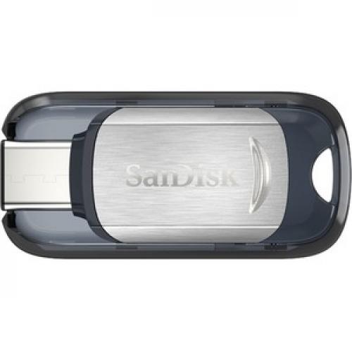 SanDisk Ultra&reg; USB Type C&trade; Flash Drive 128GB Top/500