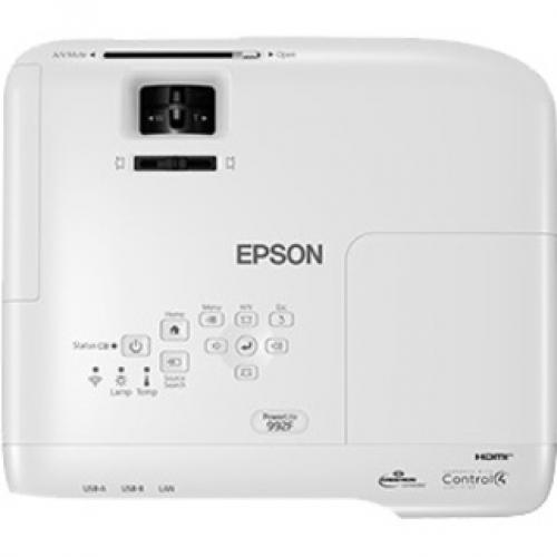 Epson PowerLite 992F LCD Projector Top/500