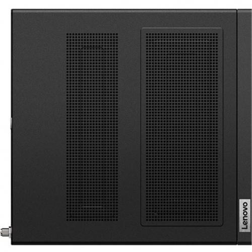 Lenovo ThinkStation P340 30DF0011US Workstation   1 X Intel Hexa Core (6 Core) I5 10500T 2.30 GHz   16 GB DDR4 SDRAM RAM   512 GB SSD   Tiny   Raven Black Top/500