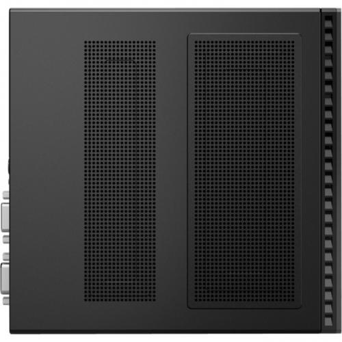 Lenovo ThinkCentre M90q 11CR003NUS Desktop Computer   Intel Core I7 10th Gen I7 10700 Octa Core (8 Core) 2.90 GHz   16 GB RAM DDR4 SDRAM   512 GB SSD   Tiny   Black Top/500