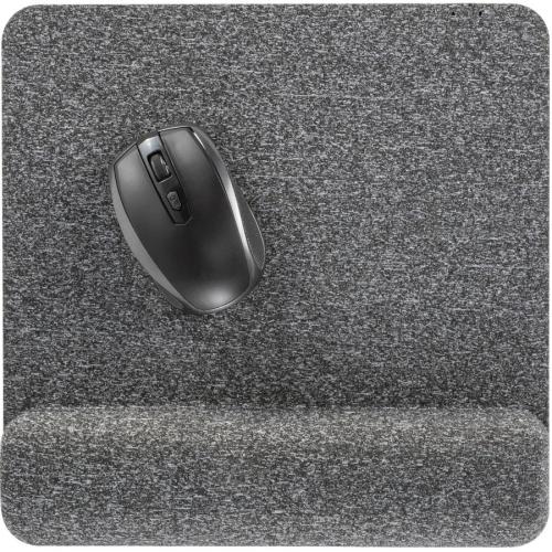Allsop Premium Plush Mousepad With Wrist Rest   (32311) Top/500