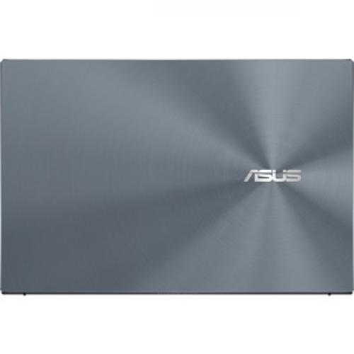 Asus ZenBook 14 14" Notebook FHD Intel Core I7 1165G7 8GB RAM 512GB SSD Intel Iris Xe Graphics Pine Gray   Intel Core I7 1165G7 Quad Core   1920 X 1080 Full HD Display   Intel Iris Xe Graphics   In Plane Switching (IPS) Technology   Windows 10 Home Top/500