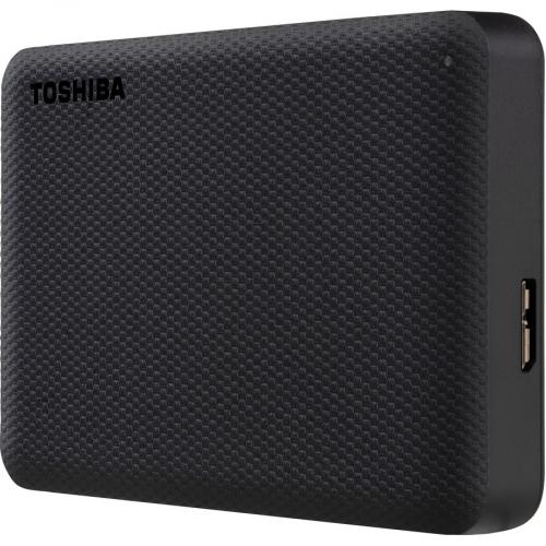 Toshiba Canvio Advance HDTCA40XK3CA 4 TB Portable Hard Drive   External   Black Top/500