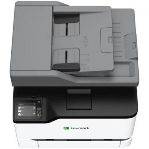Lexmark MC3326i Wireless Laser Multifunction Printer Color Copier/Scanner 26 Ppm Mono/26 Ppm Color Print 600x600 Print Automatic Duplex Print 50000 Pages Monthly 251 Sheets Input Color Scanner 600 Optical Scan Gigabit Ethernet Ethernet Wireless LAN Top/500