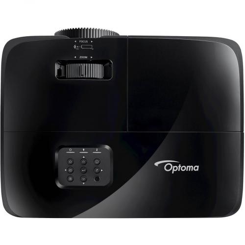 Optoma W400LVe 3D DLP Projector   16:10   Portable, Ceiling Mountable Top/500
