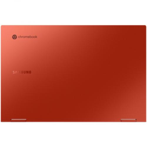 Samsung Galaxy Chromebook 2 XE530QDA KA2US 13.3" Touchscreen Convertible 2 In 1 Chromebook   Full HD   1920 X 1080   Intel Celeron 5205U 1.90 GHz   4 GB Total RAM   Fiesta Red Top/500