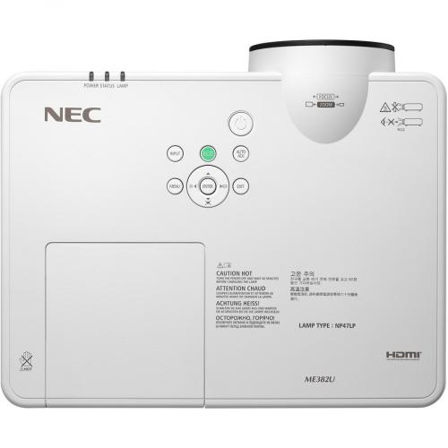 NEC Display NP ME403U LCD Projector   16:10   Ceiling Mountable   White Top/500