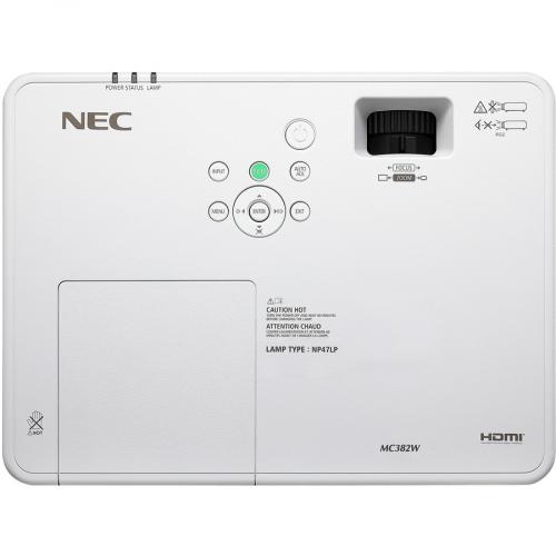 NEC Display NP ME453X LCD Projector   4:3   Ceiling Mountable   White Top/500
