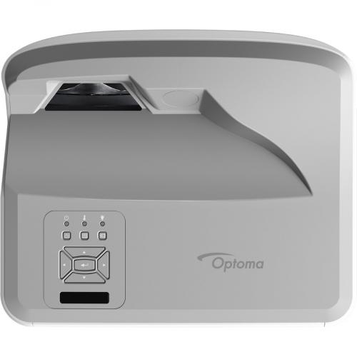 Optoma ZU500USTe 3D Ultra Short Throw DLP Projector   16:10   Wall Mountable, Ceiling Mountable Top/500