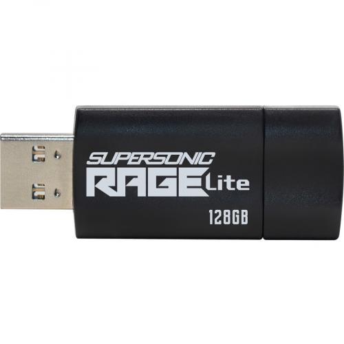 Patriot Memory Supersonic Rage Lite USB 3.2 Gen 1 Flash Drives   128GB Top/500