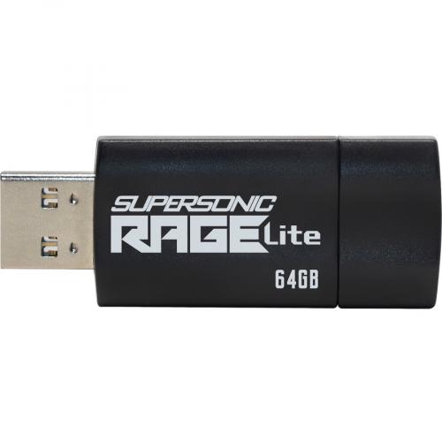 Patriot Memory Supersonic Rage Lite USB 3.2 Gen 1 Flash Drives   64GB Top/500