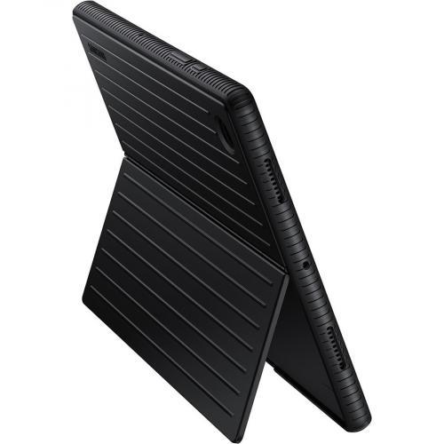Samsung Galaxy Tab A8 Protective Standing Cover, Black Top/500