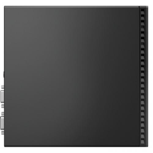 Lenovo ThinkCentre M80q Gen 3 11U10010US Desktop Computer   Intel Core I5 12th Gen I5 12500T Hexa Core (6 Core) 2 GHz   8 GB RAM DDR5 SDRAM   256 GB M.2 PCI Express SSD   Tiny   Raven Black Top/500