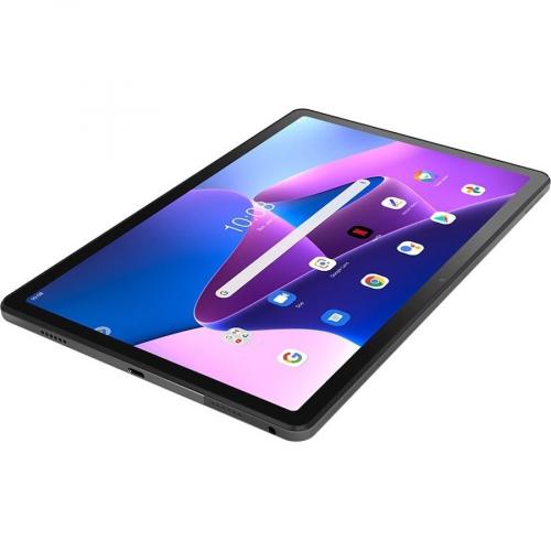 Lenovo Tab M10 Plus (3rd Gen) TB125FU Tablet   10.6" 2K   MediaTek Helio G80 Octa Core   4 GB   64 GB Storage   Android 12   Storm Gray Top/500