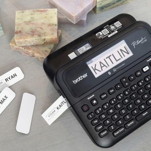 Brother P Touch Business Professional Connected Label Maker With Case PTD610BTVP Top/500