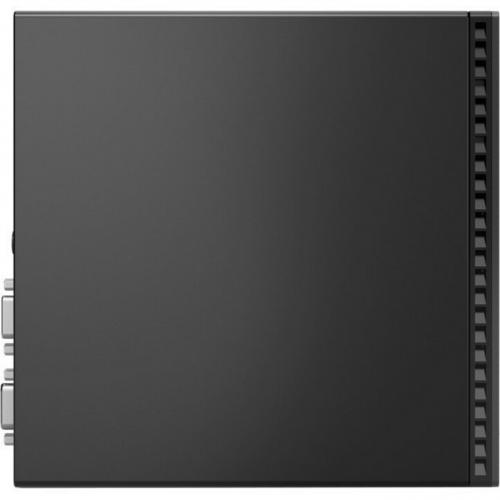 Lenovo ThinkCentre M80q 11DN0090US Desktop Computer   Intel Core I7 10th Gen I7 10700T Octa Core (8 Core) 2 GHz   16 GB RAM DDR4 SDRAM   256 GB M.2 PCI Express NVMe X4 SSD   Tiny   Black Top/500