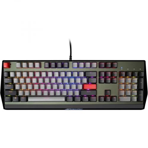 VisionTek OCPC Gaming   KR1 Premium Mechanical Keyboard Top/500