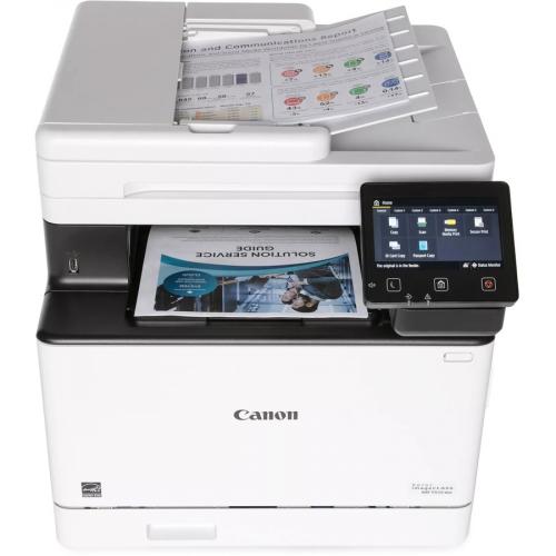Canon ImageCLASS MF751Cdw Wireless Laser Multifunction Printer   Color   White Top/500