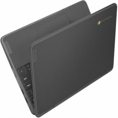 Lenovo 500e Yoga Chromebook Gen 4 82W4000AUS 12.2" Touchscreen Convertible 2 In 1 Chromebook   WUXGA   Intel N100   4 GB   32 GB Flash Memory   Graphite Gray Top/500