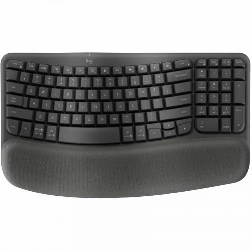Logitech Wave Keys For Business Ergonomic Keyboard Top/500