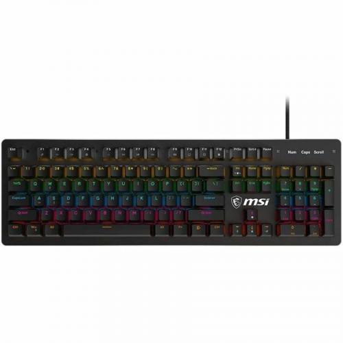 MSI FORGE GK300 Gaming Keyboard Top/500
