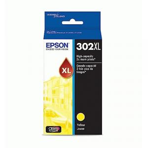 EPSON 302 Claria Premium Ink High Capacity Yellow Cartridge (T302XL420-S) Works with Expression Premium XP-6000, XP-6100