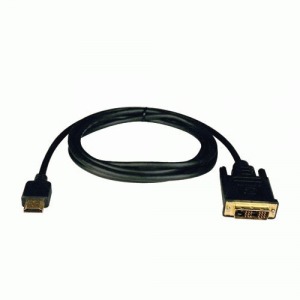Tripp Lite HDMI to DVI Cable, Digital Monitor Adapter Cable (HDMI to DVI-D M/M) 10-ft.(P566-010) , Black