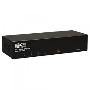Tripp Lite by Eaton 4-Port DVI Splitter with Audio and Signal Booster