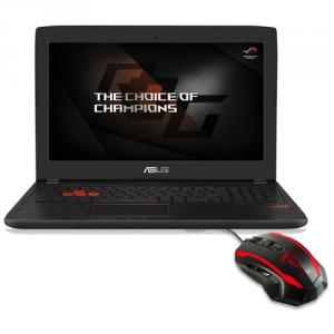 ASUS ROG GL502VM-DS74 15.6" Intel Core i7 7th Gen 7700HQ (2.80 GHz) NVIDIA GeForce GTX 1060 16 GB Memory 128 GB SSD 1 TB HDD Windows 10 Home 64-Bit Gaming Laptop + MSI Super Genius Wired Gaming Mouse III Dragon Edition