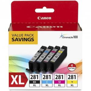 Canon CLI-281 XL 4 Pack Ink Cartridge
