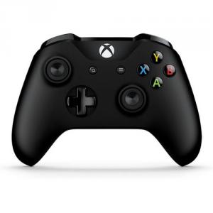 Microsoft Xbox Wireless Controller - Wireless - Xbox One, PC - Force Feedback - Black