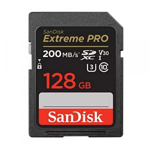 SanDisk Extreme PRO 128 GB Class 3/UHS-I (U3) V30 SDXC