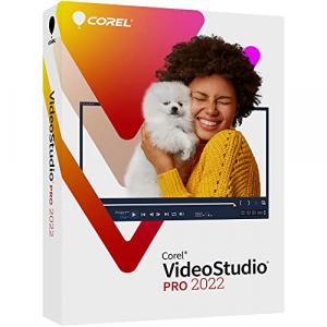 Corel VideoStudio Pro 2022 | Video Editing Software | Slideshow Maker, Screen Recorder, DVD Burner [PC Key Card]