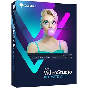 Corel VideoStudio Ultimate 2022 | Video Editing Software with Hundreds of Premium Effects | Slideshow Maker, Screen Recorder, DVD Burner [PC Key Card]
