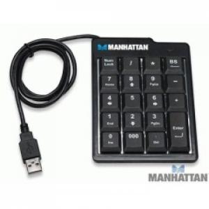 Manhattan USB Numeric Keypad with 19 Full-Size Keys