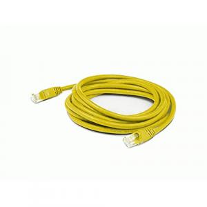 AddOn 7ft RJ-45 (Male) to RJ-45 (Male) Straight Yellow Cat6 UTP PVC Copper Patch Cable