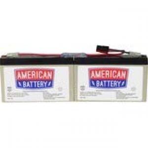 RBC18 UPS Replacement Battery for APC By American Battery