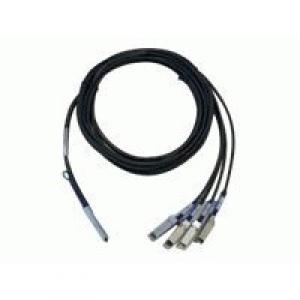 Cisco 40GBASE-CR4 QSFP+ to 4 10GBASE-CU SFP+ direct-attach breakout cable, 3-meter, passive