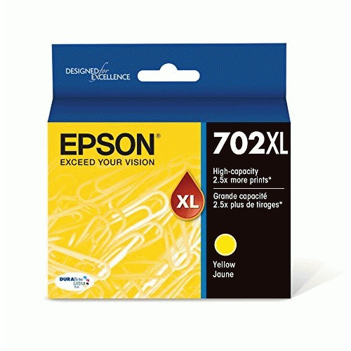 Epson DURABrite Ultra T702XL Original Ink Cartridge - Yellow