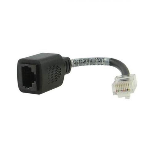 PERLE Systems IOLAN Crossover Adapter - Crossover Adapter Style - RJ-45 (M) to RJ-45 (F) - Black - Use with IOLAN SCSC Console Server