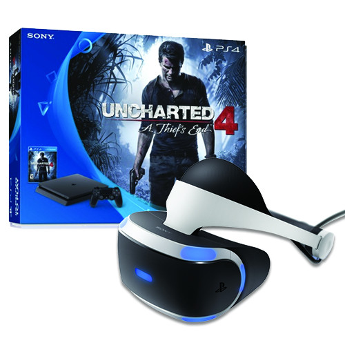 Sony PlayStation 4 Slim: Uncharted 4 Bundle + PlayStation VR