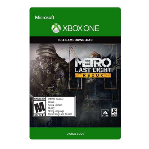 Metro Last Light Redux (Digital Download) - For Xbox One - ESRB Rated M (Mature 17+) - First Person Shooter Game