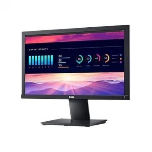 Dell E1920H 18.5" LED LCD Monitor - 1366 x 768 Display @ 60Hz - 5 ms response time - VGA & DisplayPort 1.2 Connectors - LED Backlight technology - 600:1 Contrast Ratio