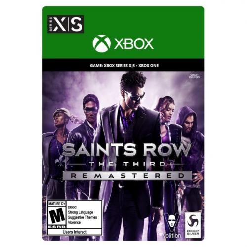 Saints Row: The Third Remastered (Digital Download) - For Xbox Series X|S & Xbox One - ESRB Rated M (Mature 17+) - Action/Adventure game