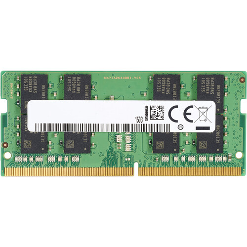 HP 4GB DDR4 SDRAM Memory Module - 4GB (1 x 4GB) Capacity - 260-Pin DIMM - 3200 MHz Clock Speed - Compatible with Select HP Laptops - Power-Efficient