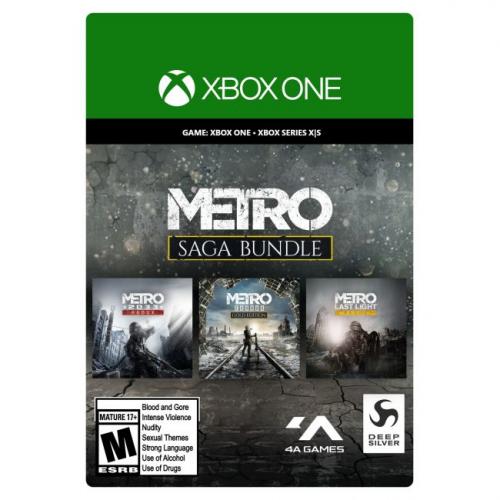 Metro Saga Bundle (Digital Download) - For Xbox Series X|S & Xbox One - ESRB Rated M (Mature 17+) - First Person Shooter Game