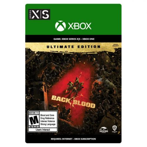 Back 4 Blood: Ultimate Edition (Digital Download) - For Xbos Series X|S & Xbox One - ESRB Rated M (Mature 17+) - First-Person Shooter Game - Action/Adventure game - In-Game Exclusives