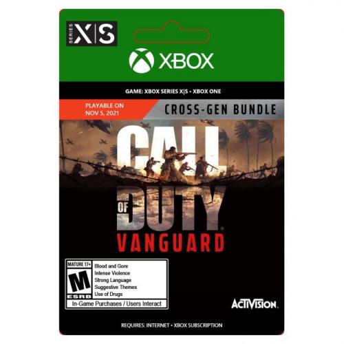 Call of Duty: Vanguard Cross Gen Bundle (Digital Download) - For Xbox One, Xbox Series S, Xbox Series X - Strategy & Shooter Game - Rated M (Mature)